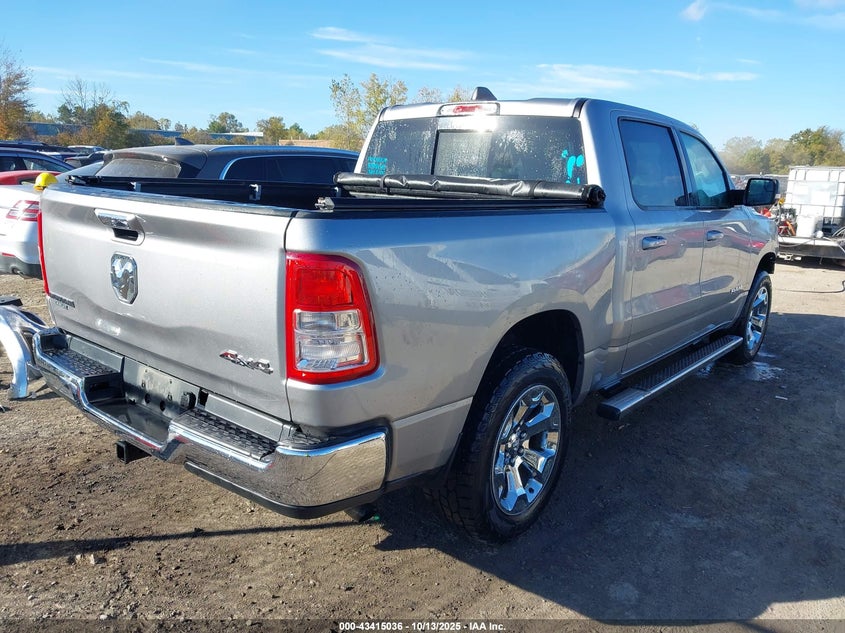 2019 RAM 1500 BIG HORN/LONE STAR  4X4 5'7 BOX 1C6RRFFG3KN704081