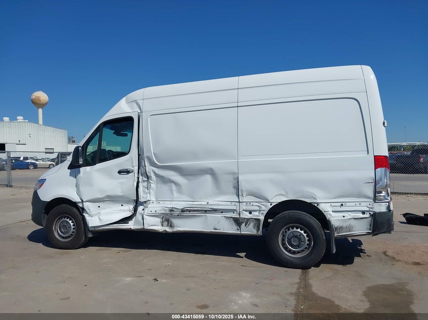 2024 Mercedes-Benz Sprinter 2500 Standard Roof 4-Cyl Diesel VIN: W1Y4KBHY0RT167449 Lot: 43415059