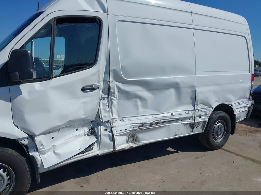 2024 Mercedes-Benz Sprinter 2500 Standard Roof 4-Cyl Diesel VIN: W1Y4KBHY0RT167449 Lot: 43415059