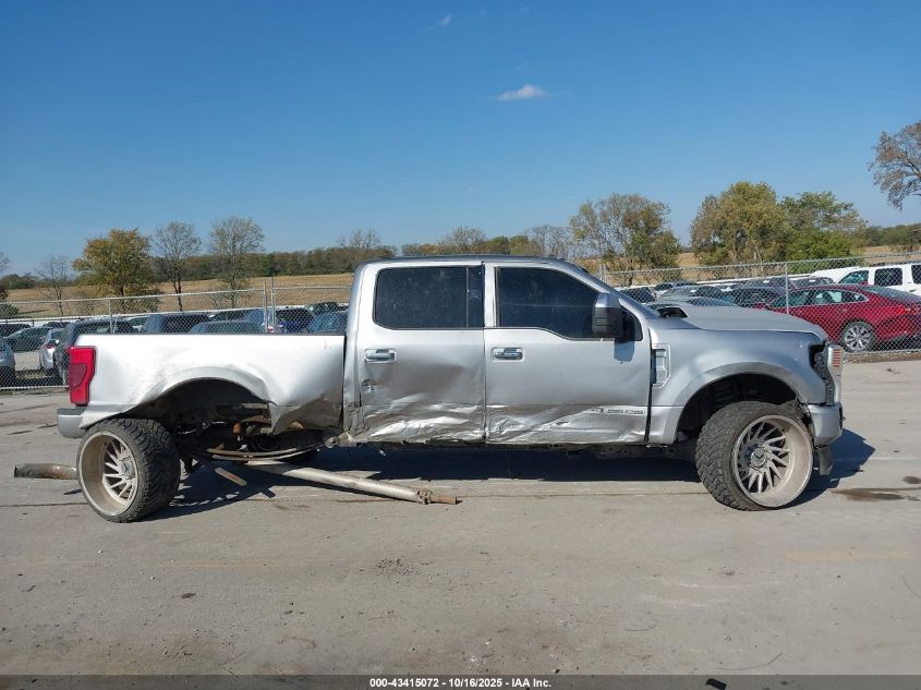 2020 Ford F-250 Platinum VIN: 1FT7W2BT6LEC98903 Lot: 43415072