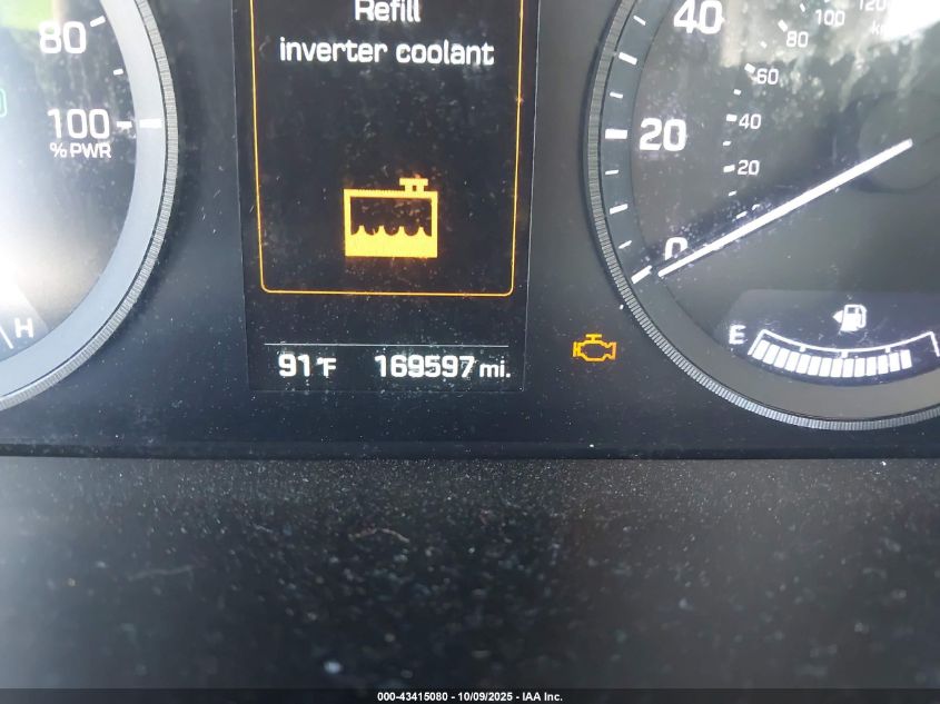 2016 Hyundai Sonata Hybrid Se VIN: KMHE24L12GA012646 Lot: 43415080