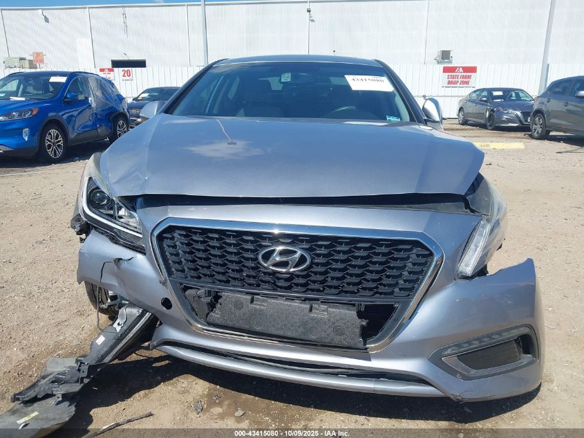 2016 Hyundai Sonata Hybrid Se VIN: KMHE24L12GA012646 Lot: 43415080