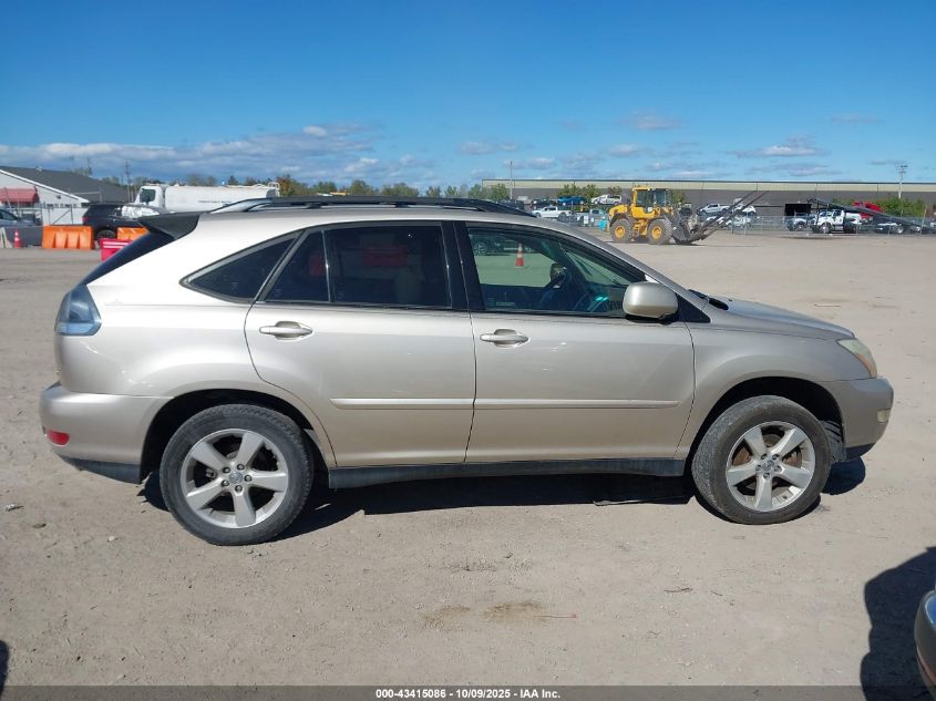 2005 Lexus Rx 330 VIN: JTJGA31U450047079 Lot: 43415086