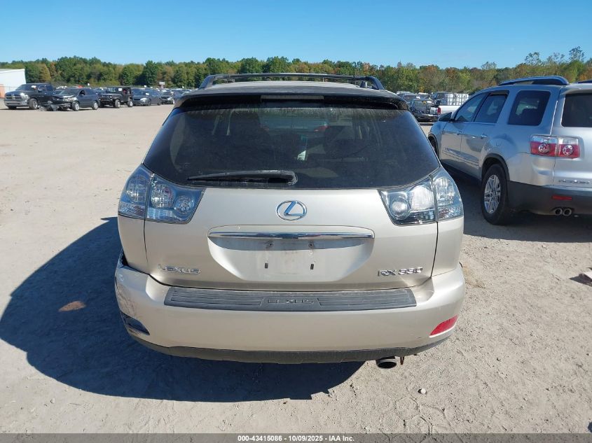 2005 Lexus Rx 330 VIN: JTJGA31U450047079 Lot: 43415086