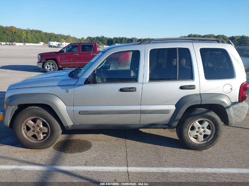 2006 Jeep Liberty Sport VIN: 1J4GL48KX6W144318 Lot: 43415095