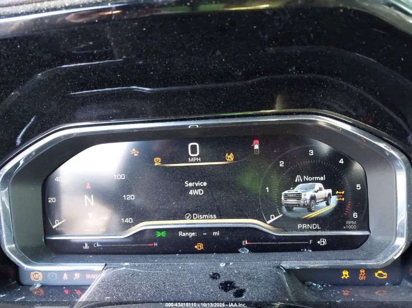 2025 GMC Sierra 2500Hd 4Wd Standard Bed Sle VIN: 1GT5UME77SF209792 Lot: 43415110