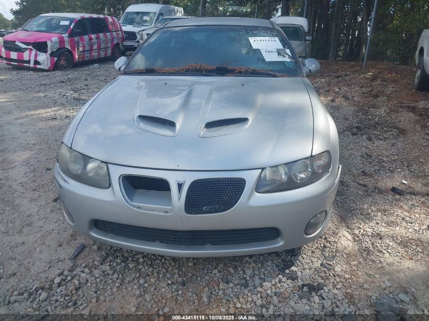 2004 Pontiac Gto VIN: 6G2VX12GX4L236152 Lot: 43415119