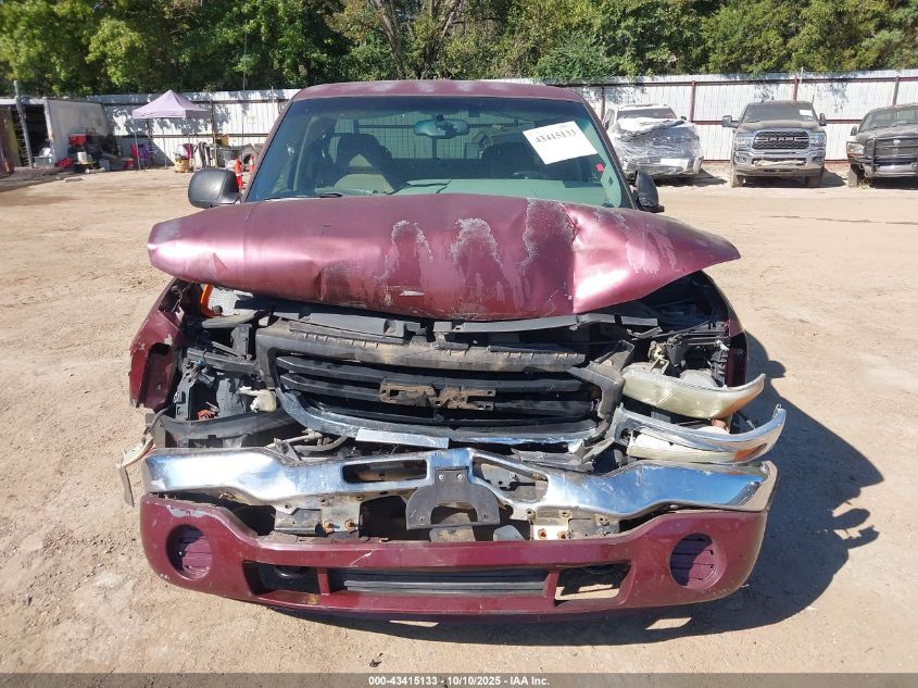 2003 GMC Sierra 1500 Sle VIN: 2GTEC19T731247007 Lot: 43415133