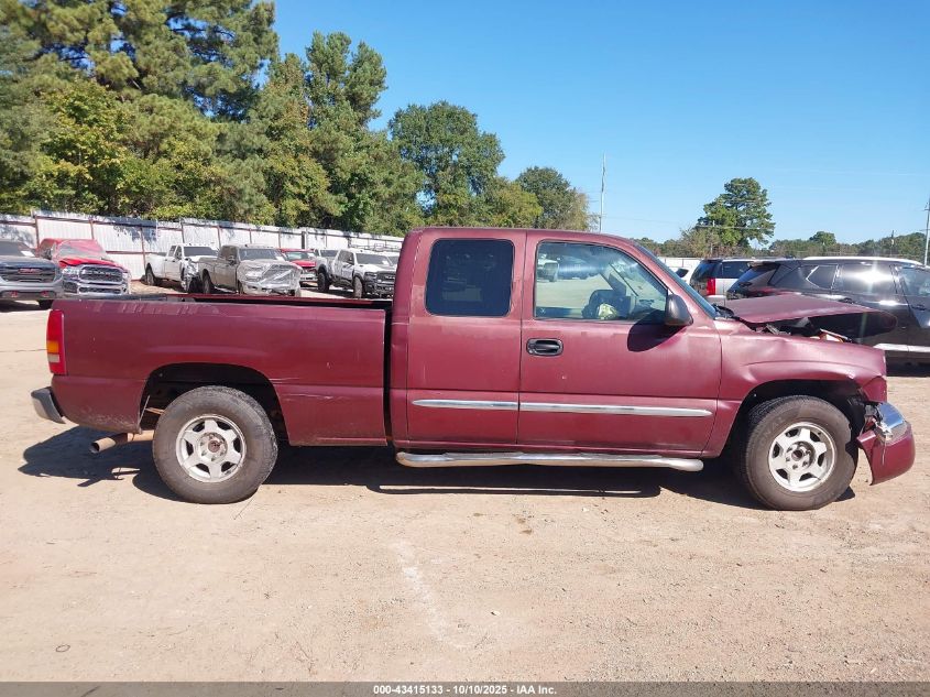2003 GMC Sierra 1500 Sle VIN: 2GTEC19T731247007 Lot: 43415133