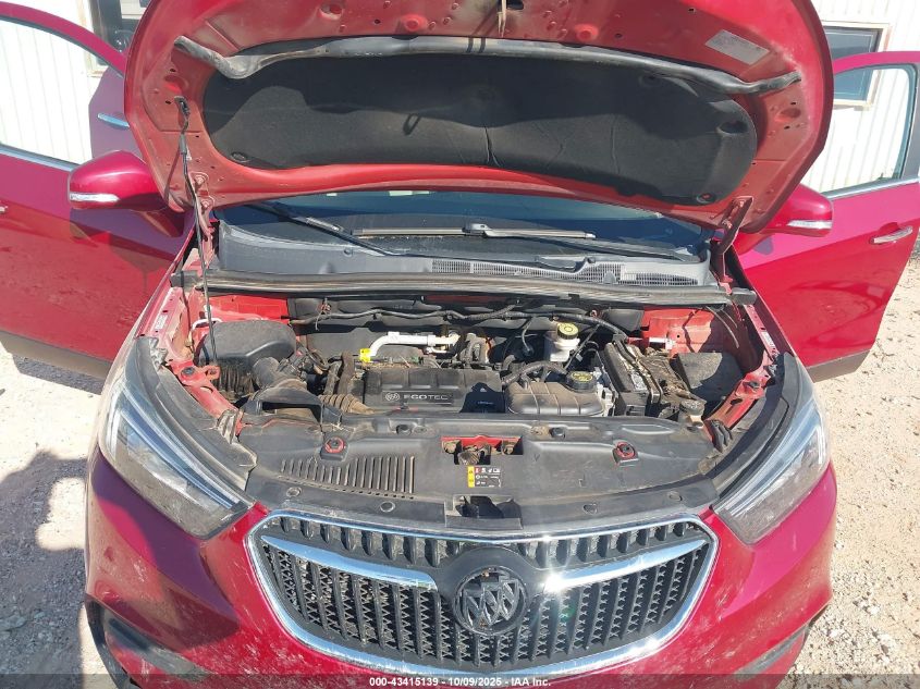 2019 Buick Encore Fwd Preferred VIN: KL4CJASB3KB837258 Lot: 43415139