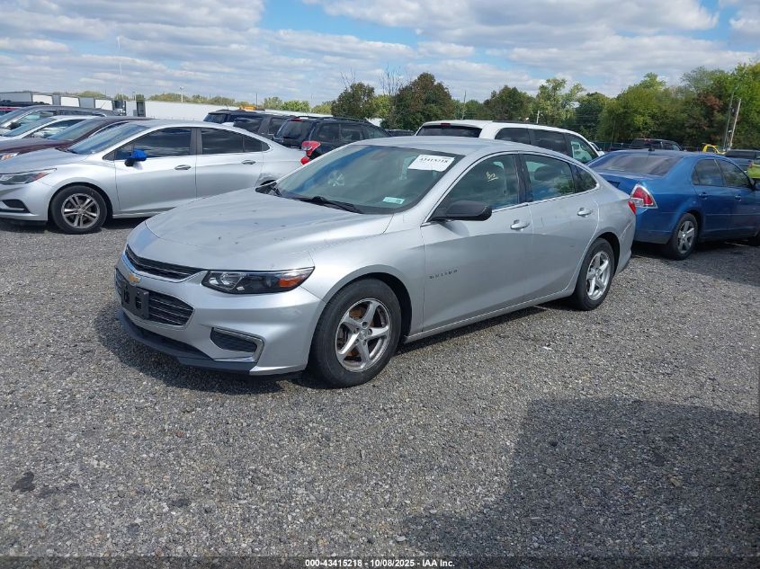 2016 CHEVROLET MALIBU LS - 1G1ZB5ST1GF311152