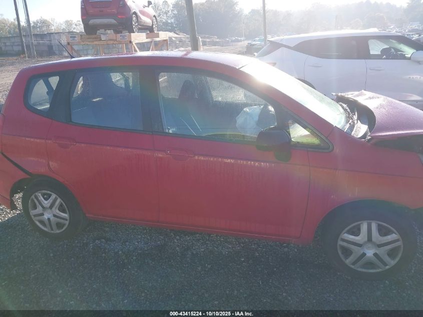 2008 Honda Fit VIN: JHMGD384X8S024882 Lot: 43415224