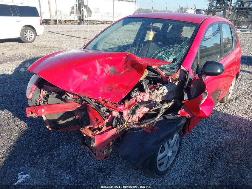 2008 Honda Fit VIN: JHMGD384X8S024882 Lot: 43415224