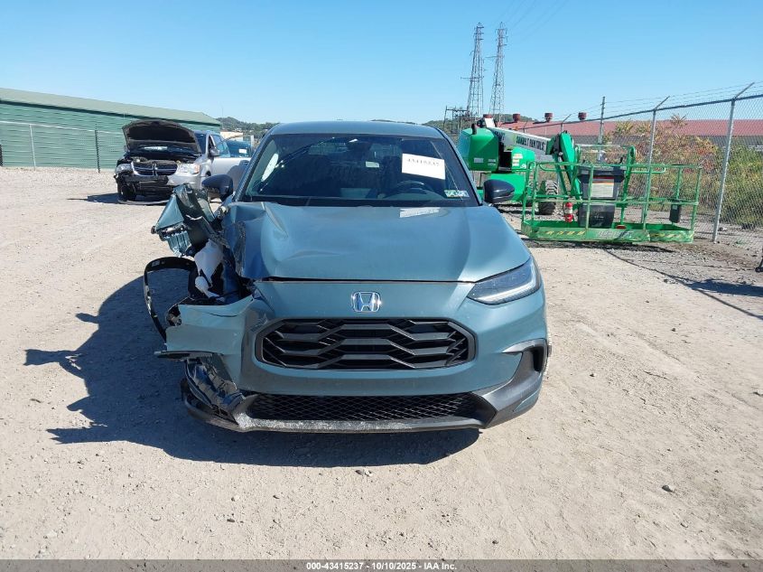 2025 Honda Hr-V Awd Sport VIN: 3CZRZ2H54SM754800 Lot: 43415237