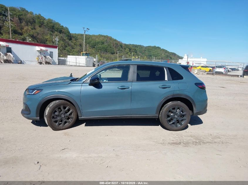 2025 Honda Hr-V Awd Sport VIN: 3CZRZ2H54SM754800 Lot: 43415237