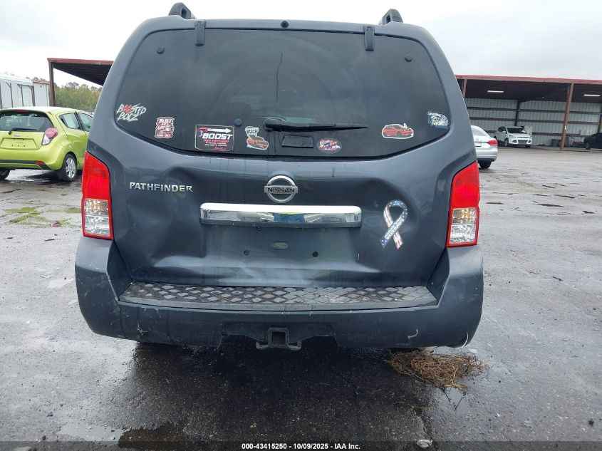 2011 Nissan Pathfinder S VIN: 5N1AR1NNXBC604608 Lot: 43415250