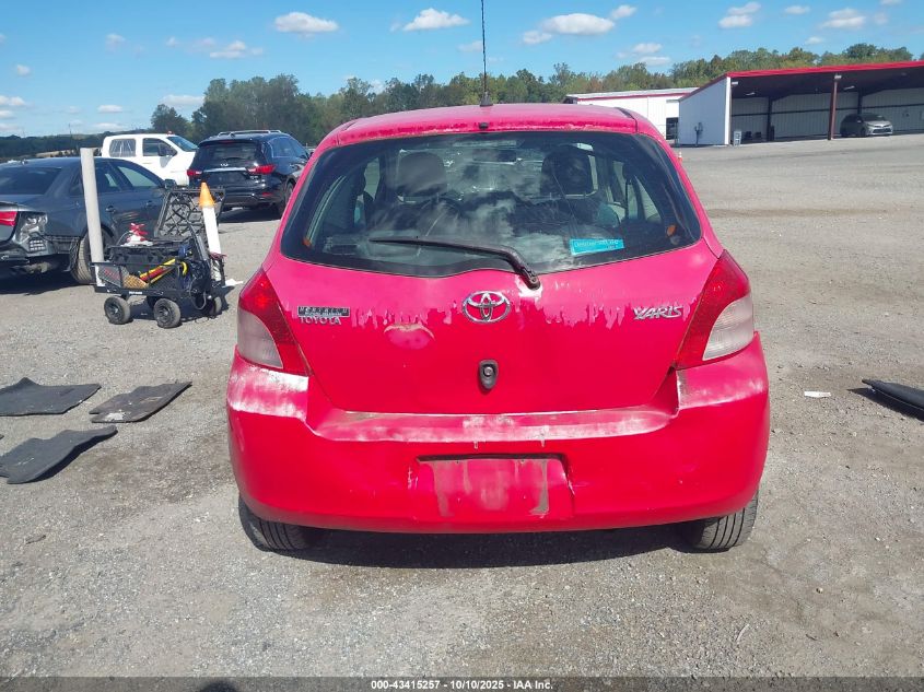 2007 Toyota Yaris VIN: JTDJT923675032763 Lot: 43415257