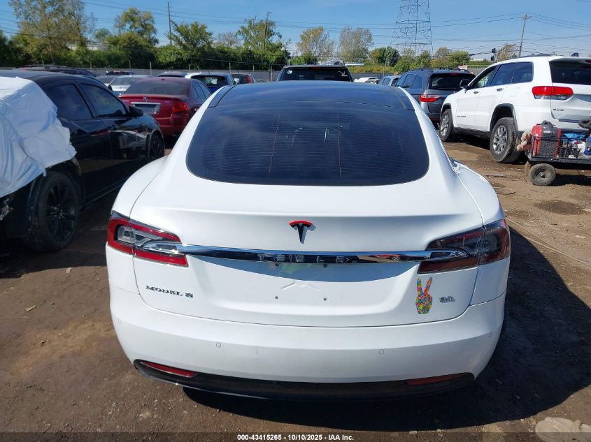 2017 Tesla Model S 100D/60D/75D/90D/P100D VIN: 5YJSA1E2XHF187590 Lot: 43415265