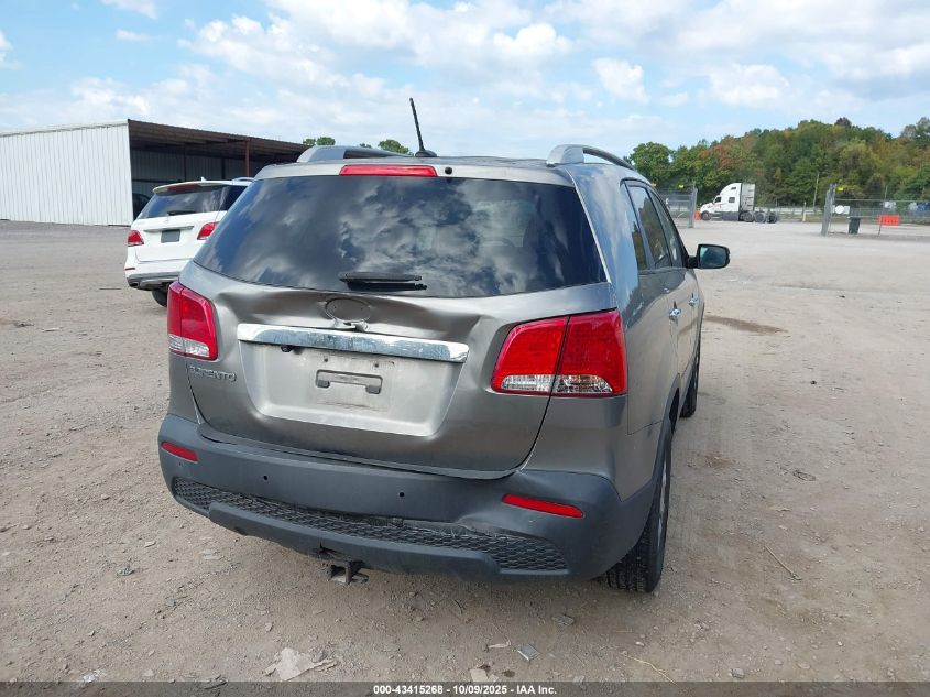 2011 Kia Sorento Lx VIN: 5XYKT3A19BG080131 Lot: 43415268