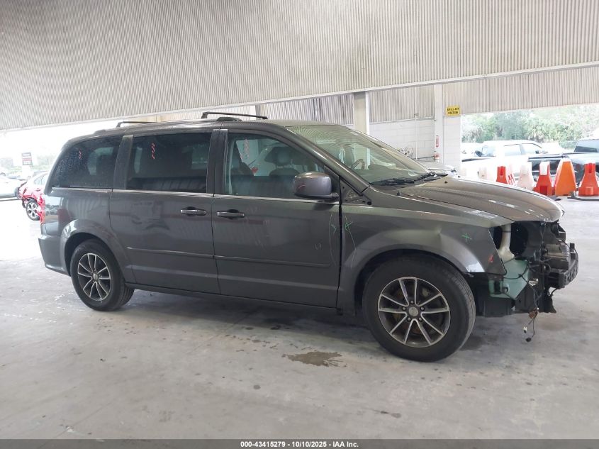 2017 Dodge Grand Caravan Sxt VIN: 2C4RDGCG8HR853115 Lot: 43415279