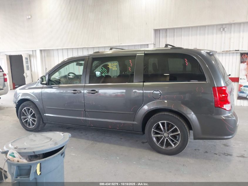 2017 Dodge Grand Caravan Sxt VIN: 2C4RDGCG8HR853115 Lot: 43415279