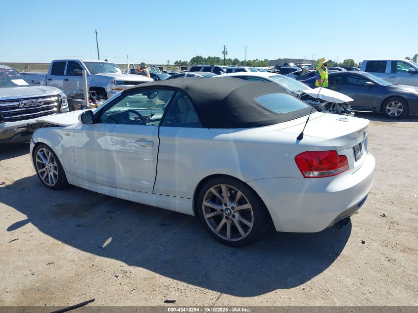 2012 BMW 135I VIN: WBAUN7C55CVM26600 Lot: 43415294