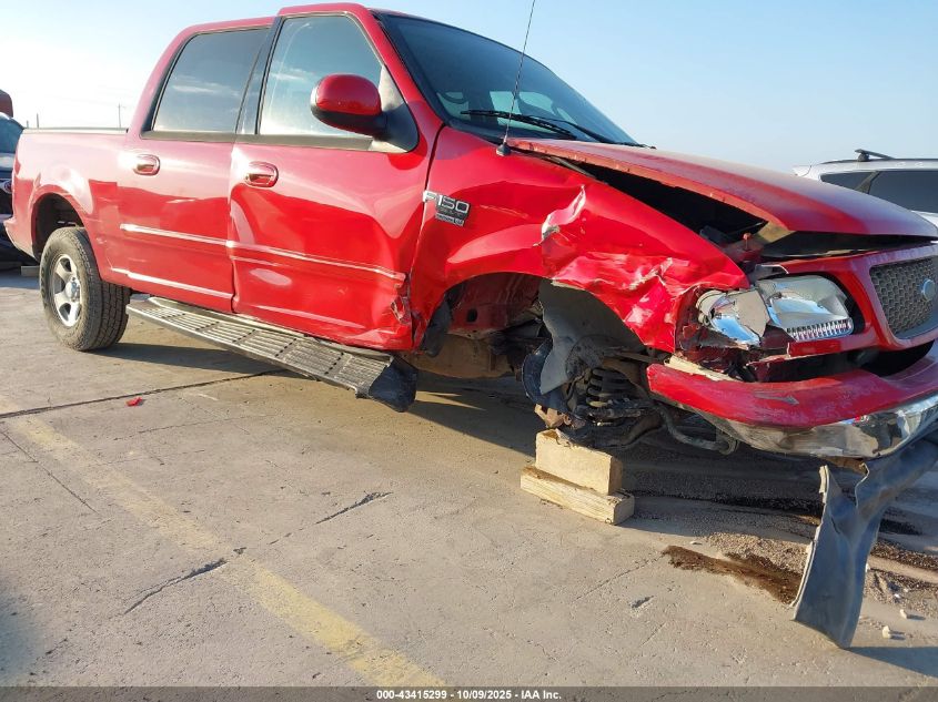 2003 Ford F-150 Lariat/Xlt VIN: 1FTRW07613KD71905 Lot: 43415299