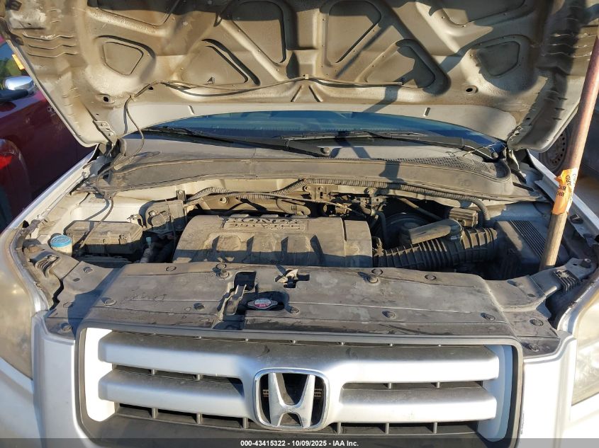 2007 Honda Pilot Ex-L VIN: 5FNYF28657B044254 Lot: 43415322