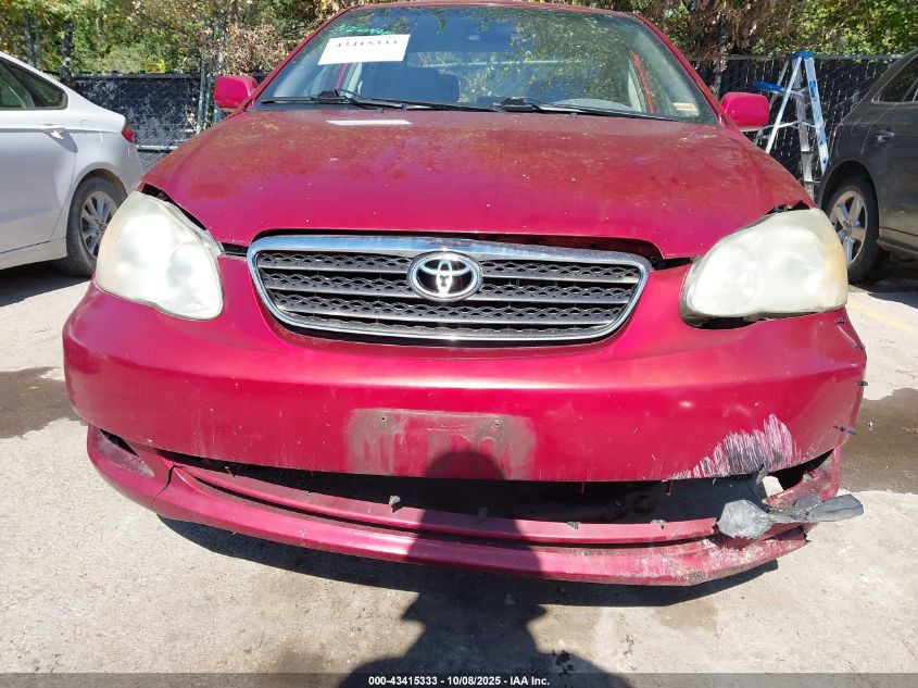 2006 Toyota Corolla Le VIN: 2T1BR32E66C577669 Lot: 43415333