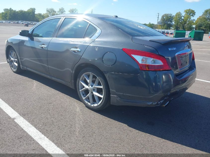 2009 Nissan Maxima 3.5 Sv VIN: 1N4AA51E19C845319 Lot: 43415340