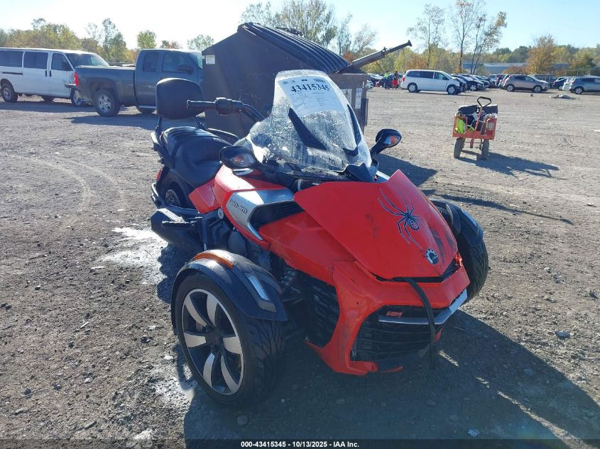 2015 Can-Am Spyder Roadster F3/F3-S