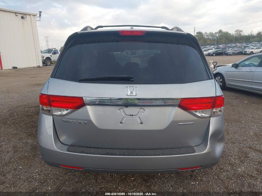 2017 Honda Odyssey Se VIN: 5FNRL5H38HB015238 Lot: 43415369