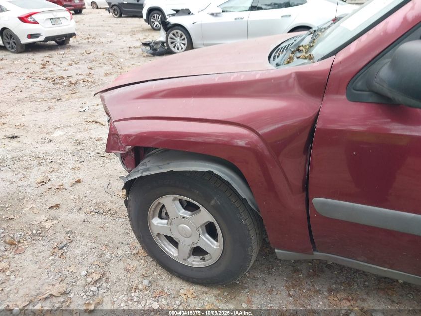 2005 Chevrolet Trailblazer Ls VIN: 1GNDS13S952216270 Lot: 43415379