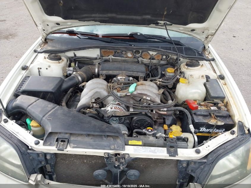 2002 Subaru Outback H6-3.0 Vdc VIN: 4S3BH896327649468 Lot: 43415408