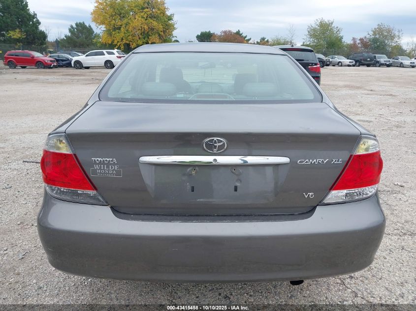 2005 Toyota Camry Xle V6 VIN: 4T1BF30K35U604602 Lot: 43415458