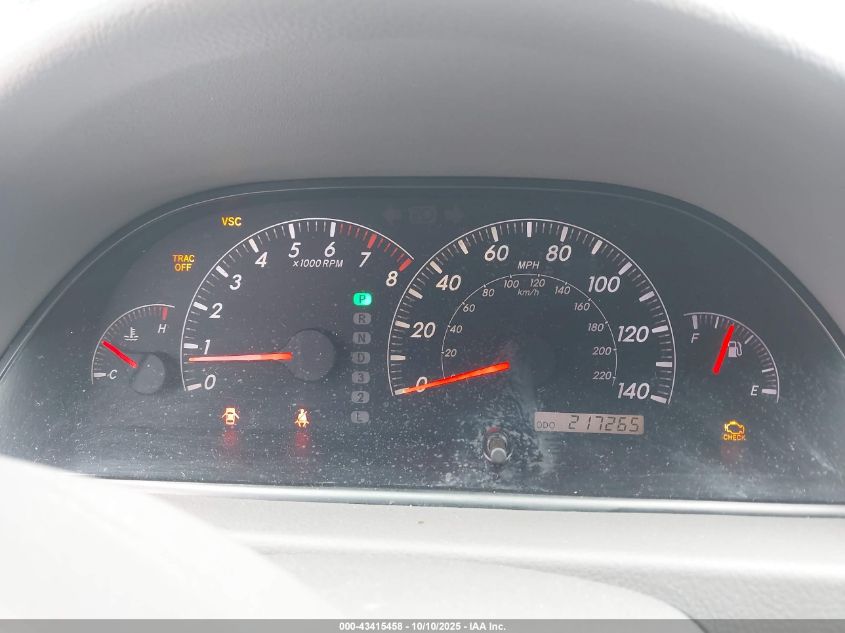 2005 Toyota Camry Xle V6 VIN: 4T1BF30K35U604602 Lot: 43415458