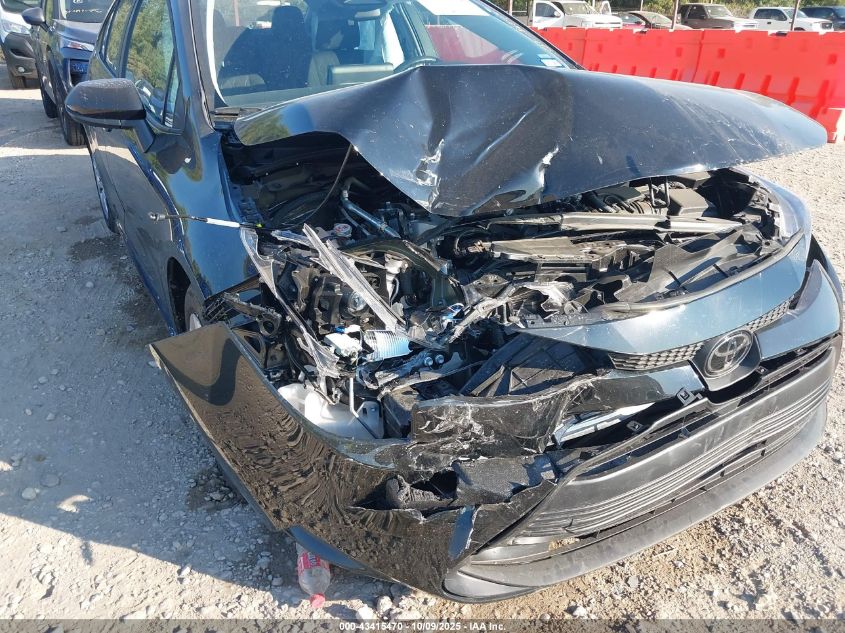 2025 Toyota Corolla Le VIN: 5YFB4MDE9SP271433 Lot: 43415470