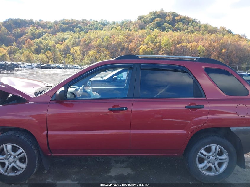 2008 Kia Sportage Lx V6 VIN: KNDJE723387529595 Lot: 43415472