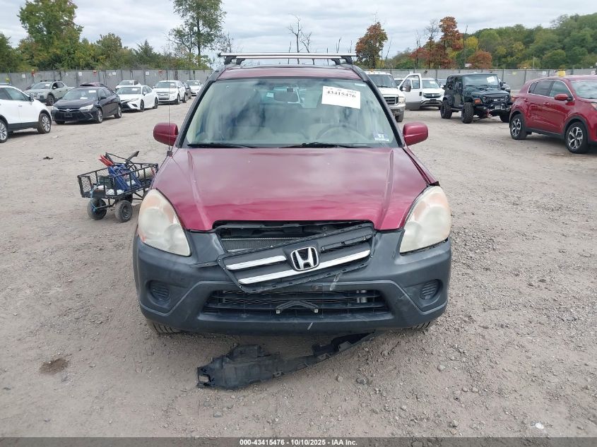 2005 Honda Cr-V Ex VIN: JHLRD78815C033807 Lot: 43415476