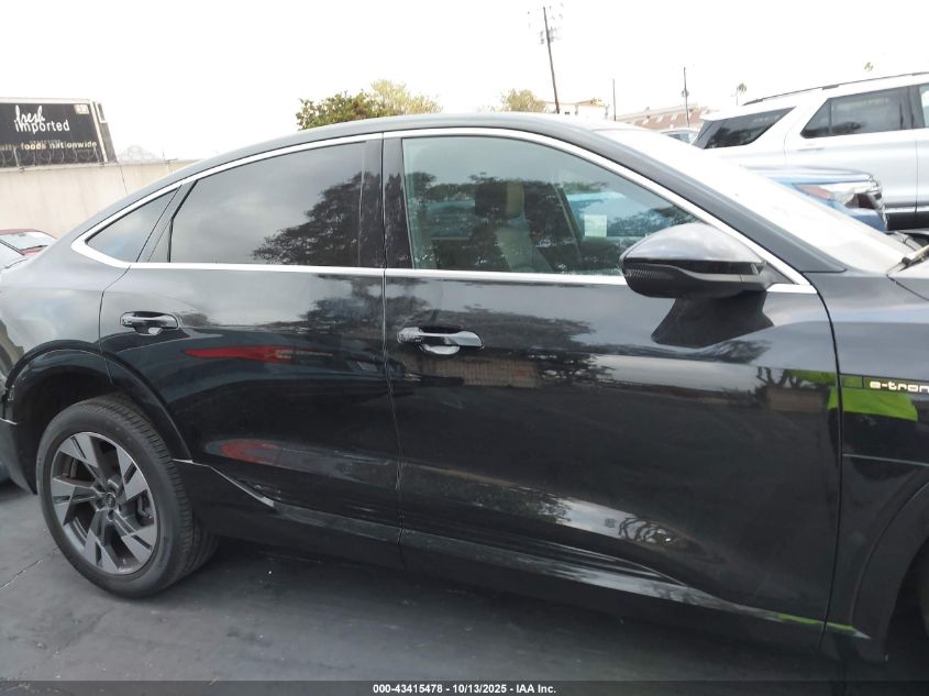2023 Audi E-Tron Sportback Premium Plus S Line Quattro VIN: WA12AAGE7PB000521 Lot: 43415478