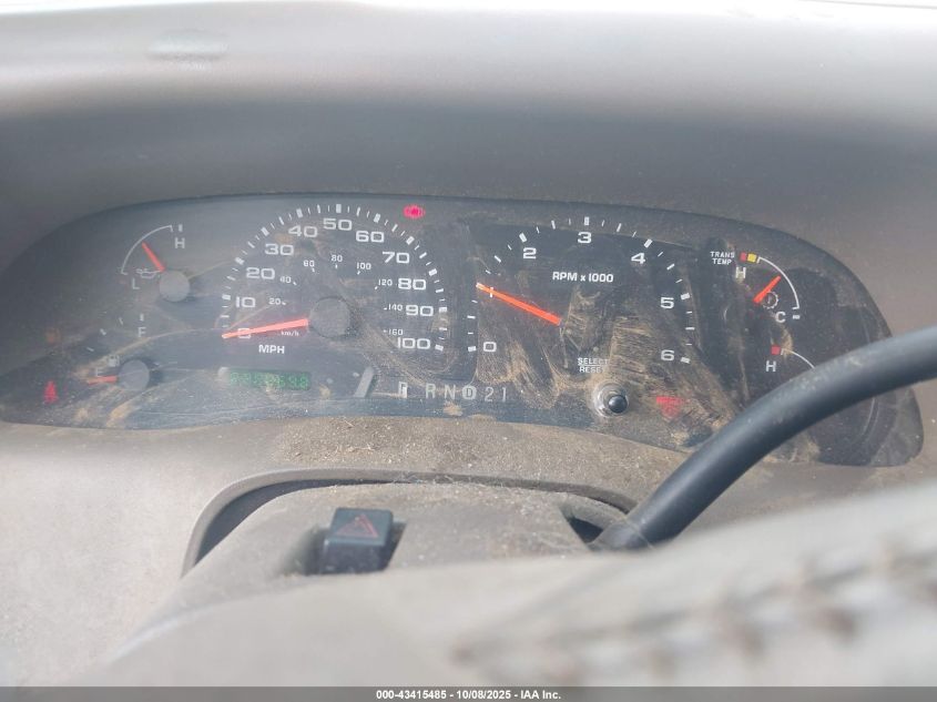 2003 Ford F-250 Lariat/Xl/Xlt VIN: 1FTNX21L83EB08878 Lot: 43415485