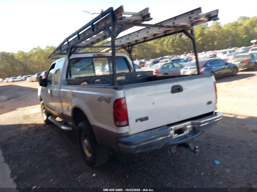 2003 Ford F-250 Lariat/Xl/Xlt VIN: 1FTNX21L83EB08878 Lot: 43415485