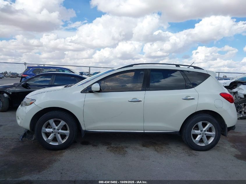 2009 Nissan Murano S VIN: JN8AZ18W09W102437 Lot: 43415492