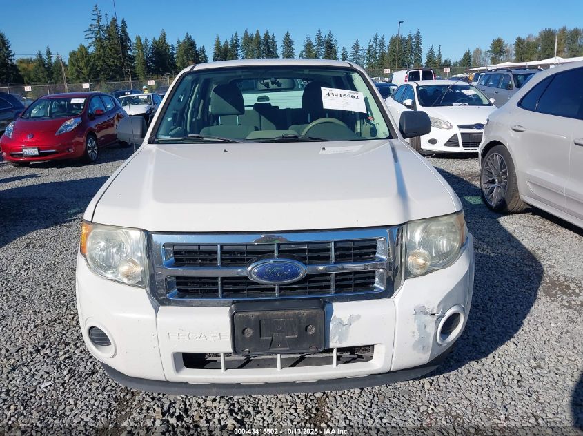 2009 Ford Escape Xls/Xls Manual VIN: 1FMCU02749KB31375 Lot: 43415502