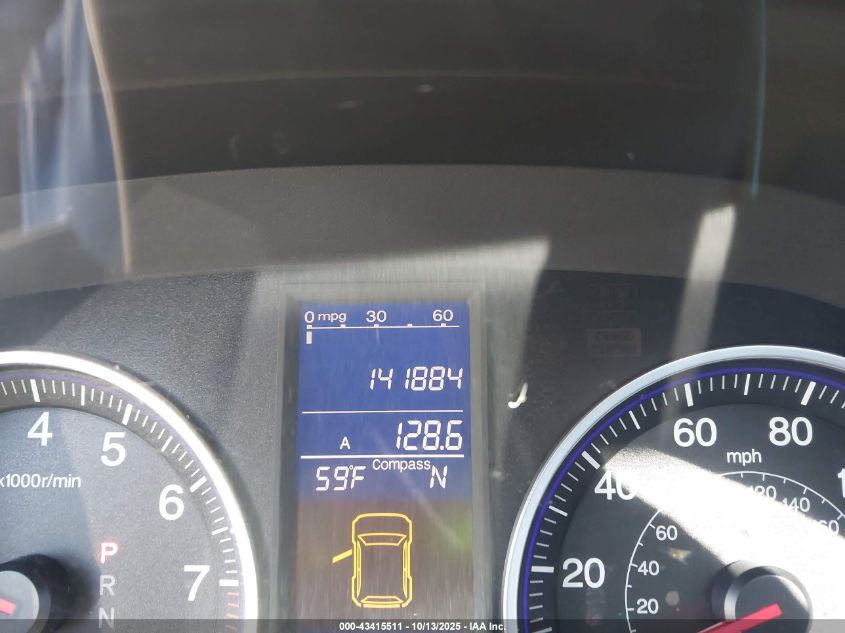 2011 Honda Cr-V Ex-L VIN: JHLRE4H79BC017336 Lot: 43415511