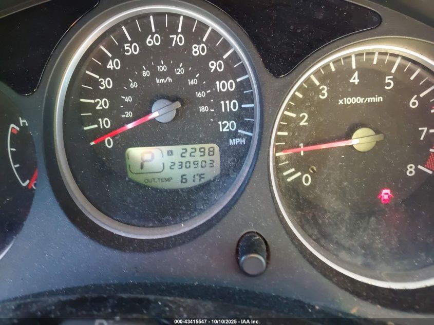 2006 Subaru Forester 2.5X VIN: JF1SG656X6H716697 Lot: 43415547