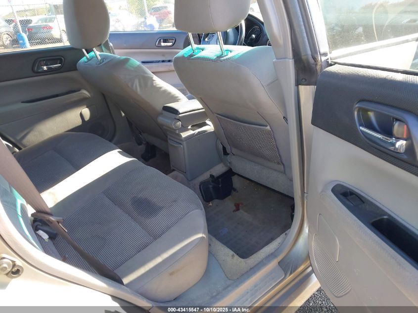 2006 Subaru Forester 2.5X VIN: JF1SG656X6H716697 Lot: 43415547