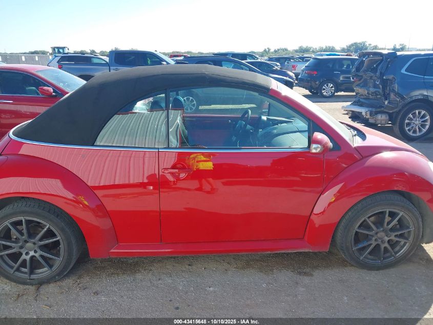2007 Volkswagen New Beetle 2.5 VIN: 3VWRF31YX7M400485 Lot: 43415648