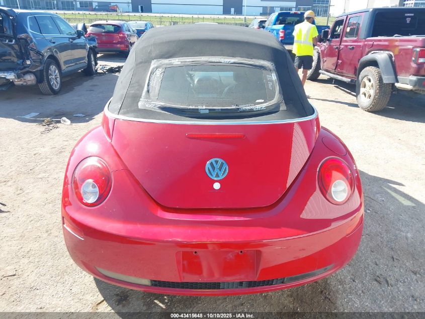 2007 Volkswagen New Beetle 2.5 VIN: 3VWRF31YX7M400485 Lot: 43415648
