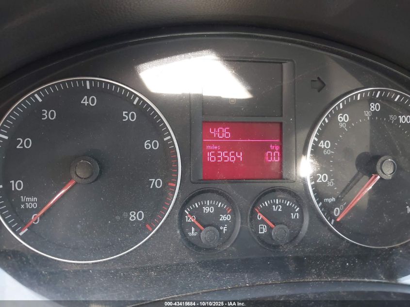 2009 Volkswagen Jetta S VIN: 3VWHM71K69M062400 Lot: 43415684